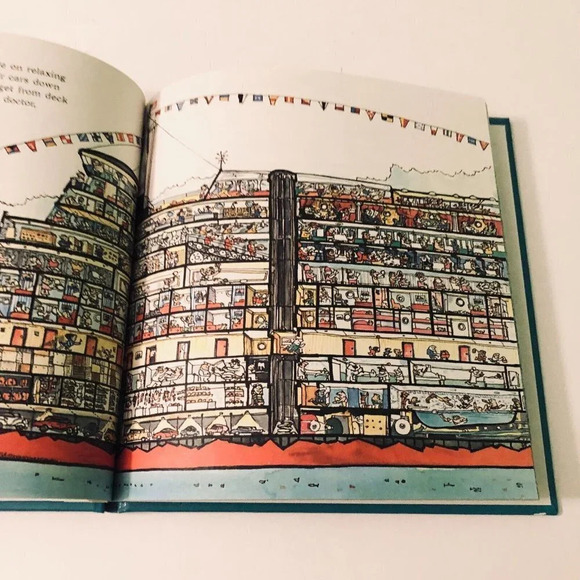 Vintage 1977 Busy Boats Book  Hardcover by Peter Lippman - Picture 12 of 16